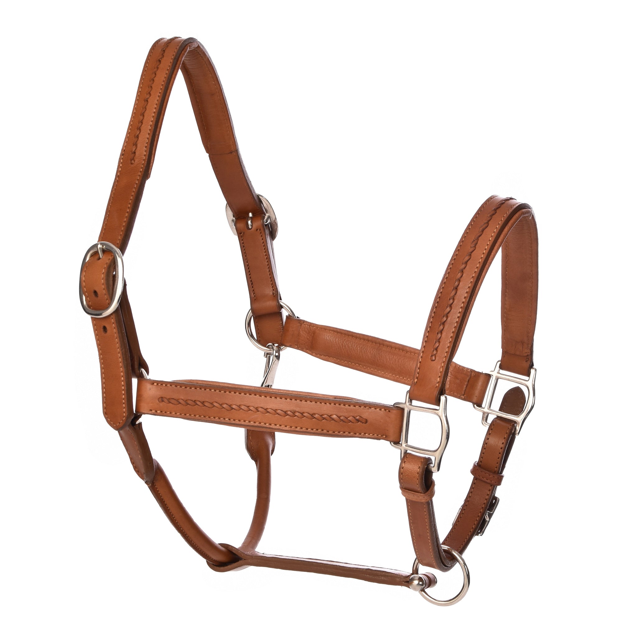 York Halters - PONY / Light Brown - Horse Halters