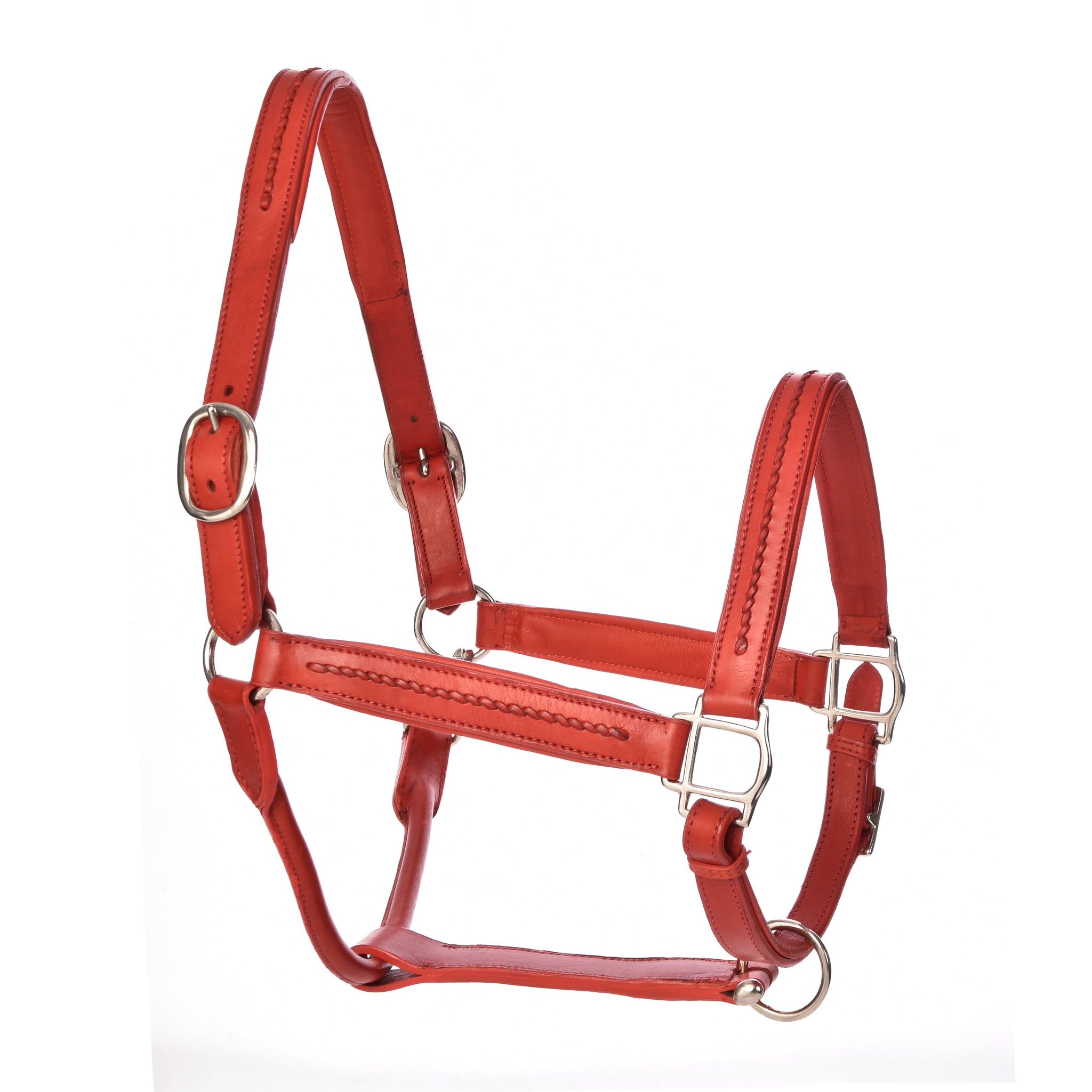 York Halters - PONY / Tango Red - Horse Halters