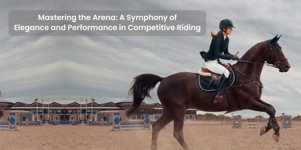 Mastering the Arena: A Symphony of Elegance and Performance in Competitive Riding