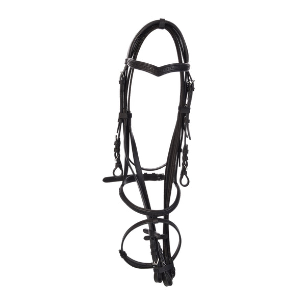 York Bridles - PONY / Black - Bridles loading=