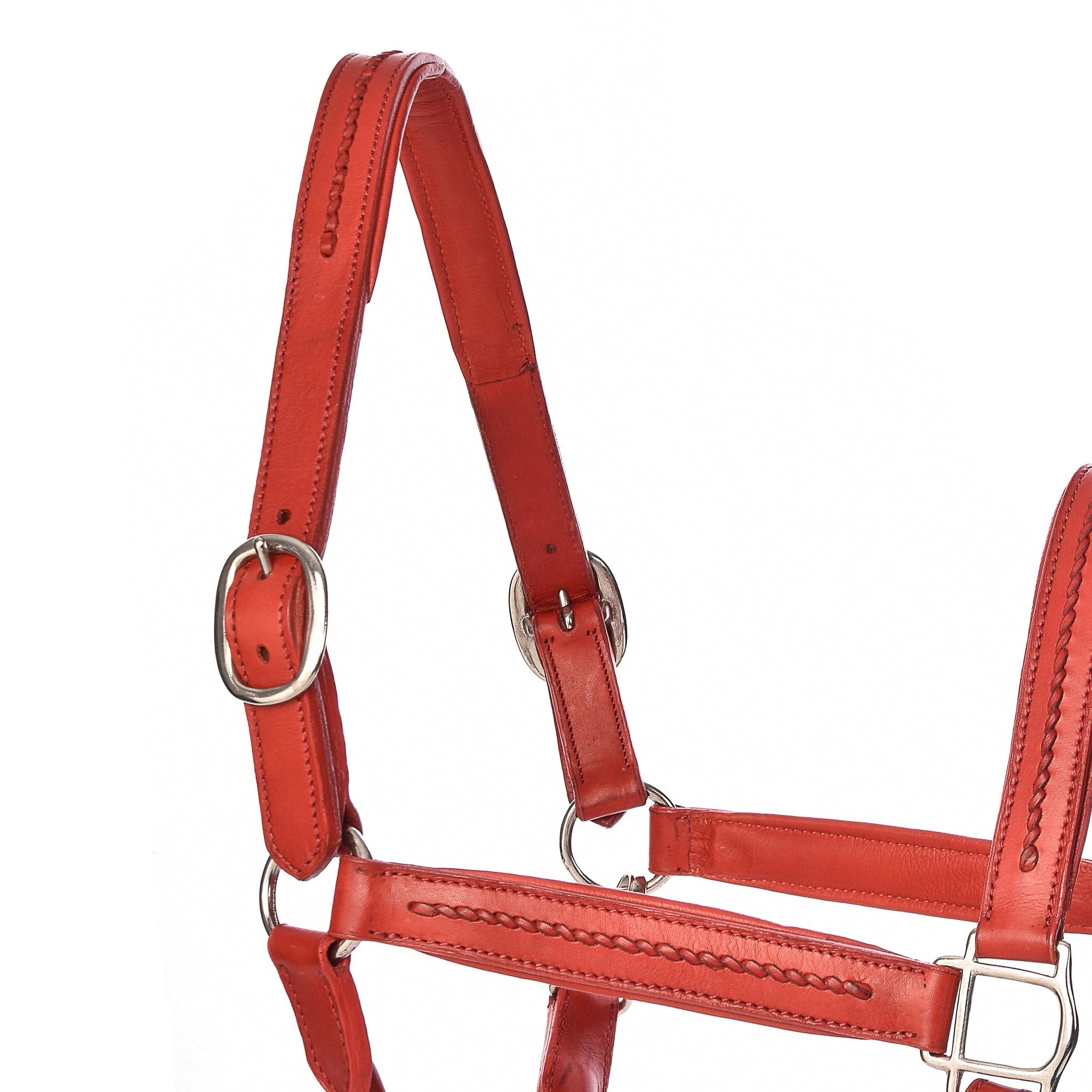 Red Barn Grace Lined Leather Halter